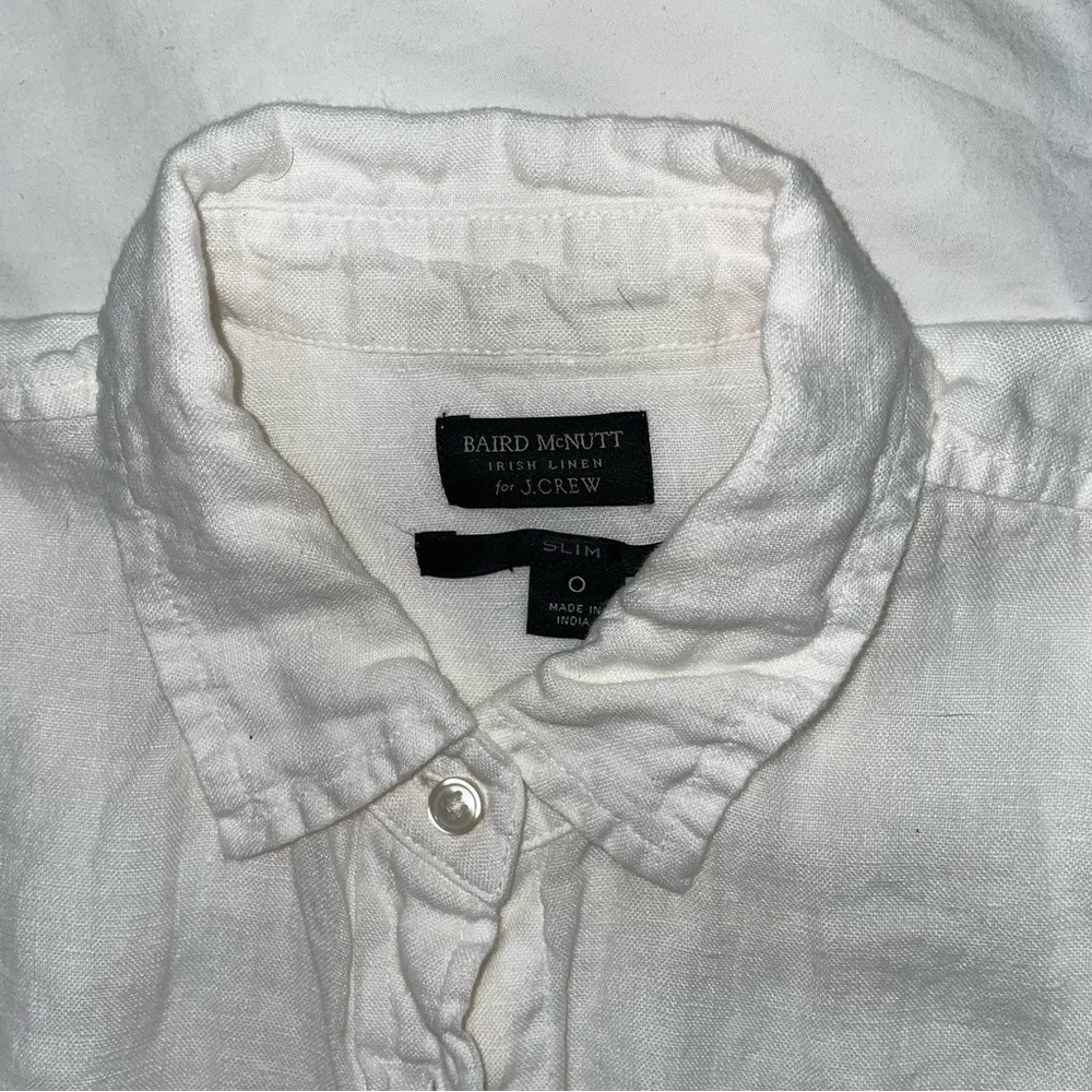 J Crew Irish Linen shirt